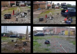 collage realizzazione capannone industriale